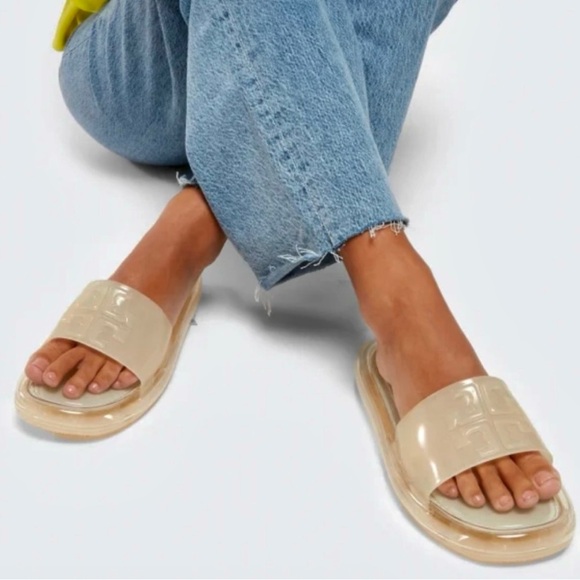 Tory Burch ivory bubble jelly Slides - Picture 2 of 16